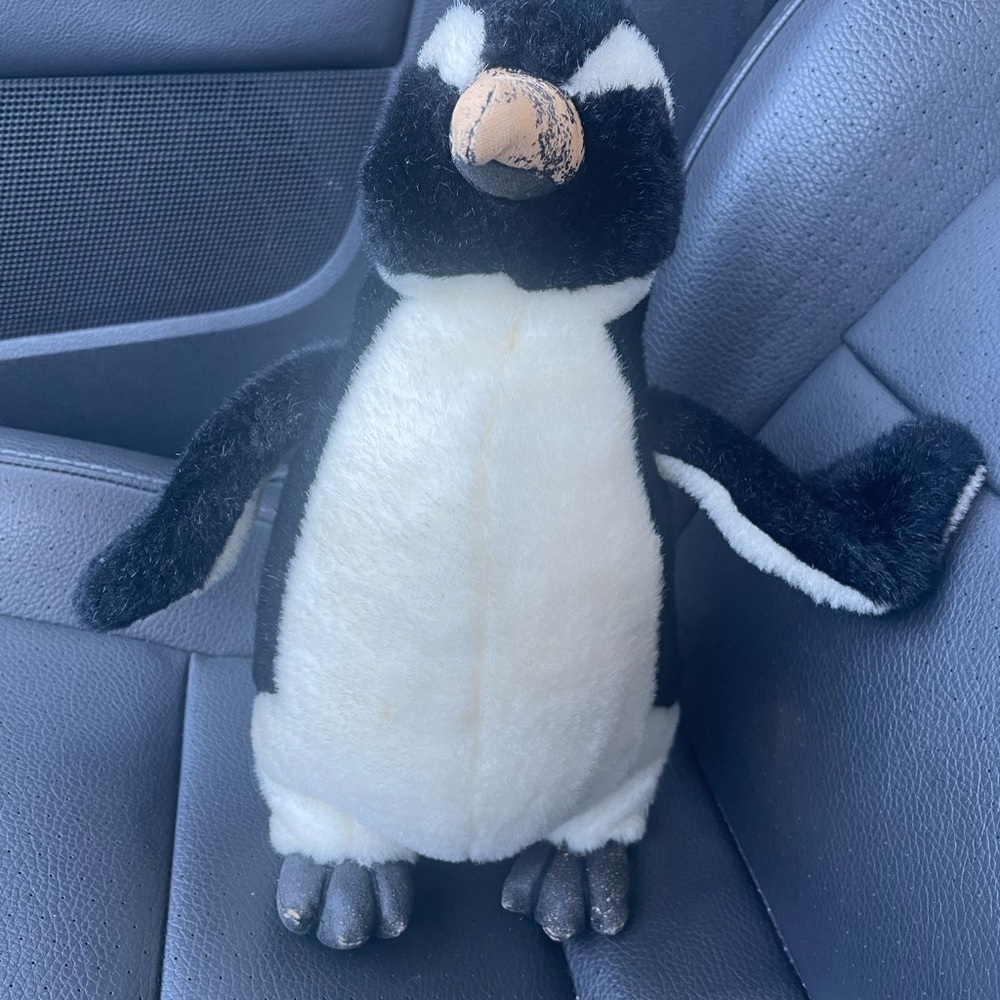 Vintage Toys r us Soft Classics Penguin 1995 plush toy RARE